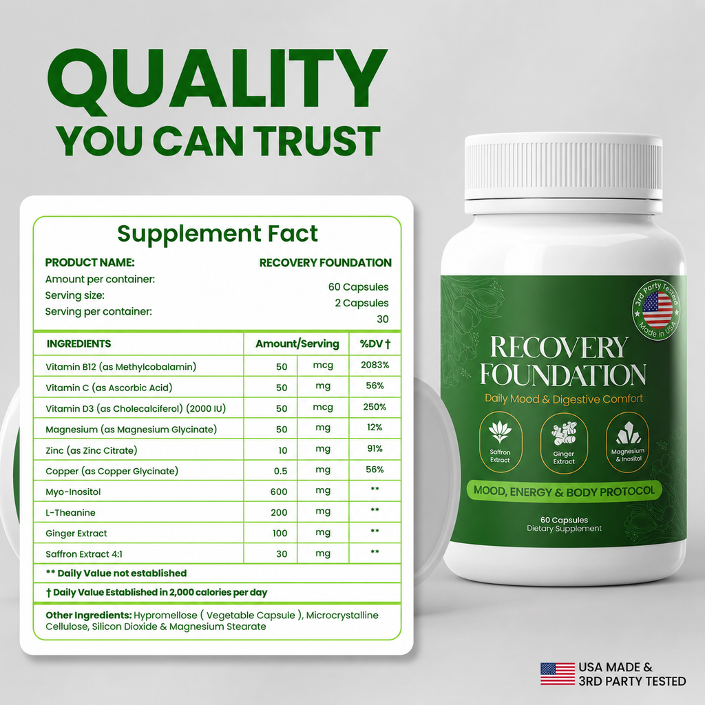 Zafira Recovery Foundation Capsules