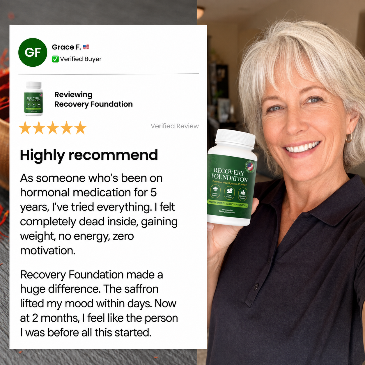 Zafira Recovery Foundation Capsules