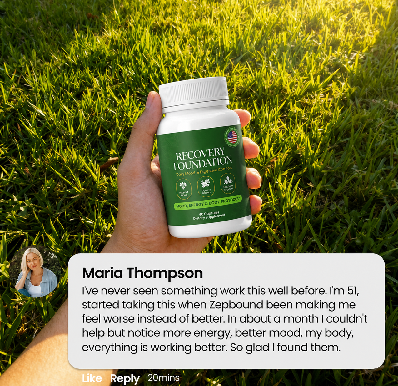 Zafira Recovery Foundation Capsules