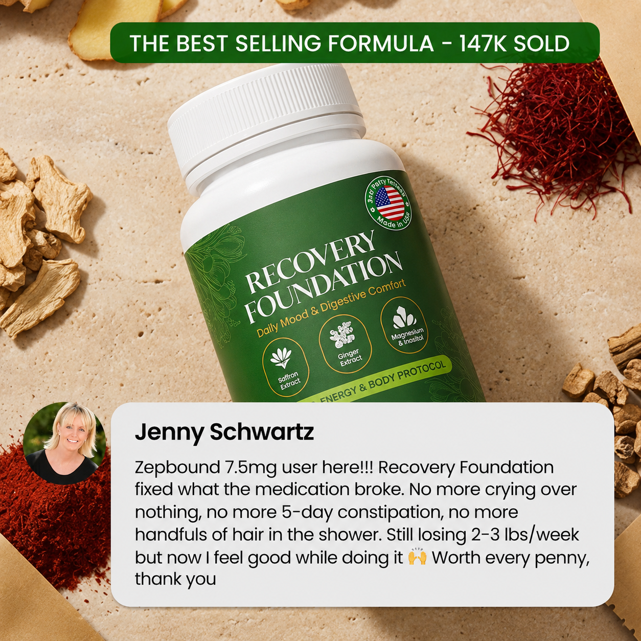 Zafira Recovery Foundation Capsules