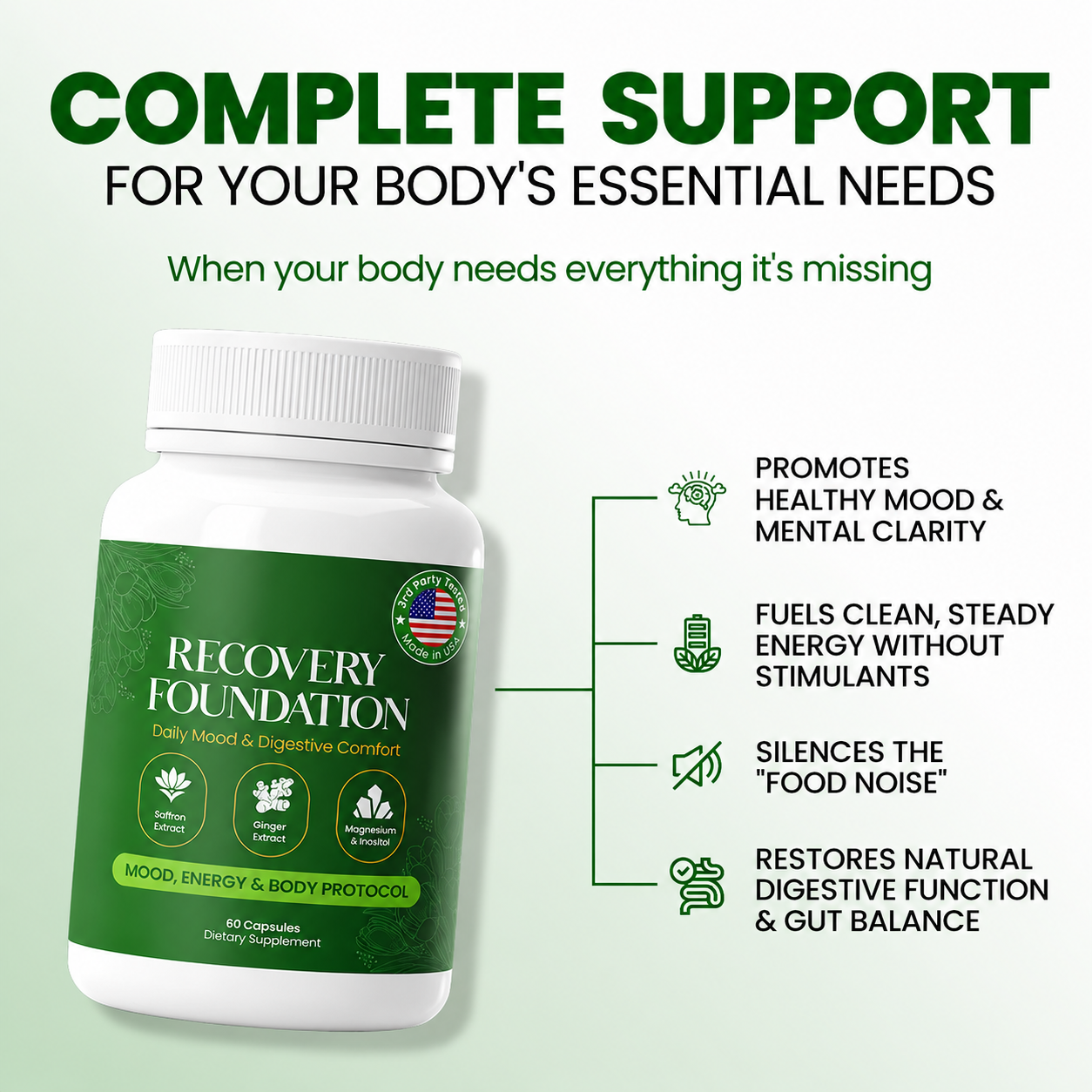 Zafira Recovery Foundation Capsules